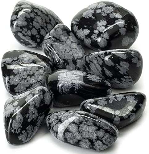 Snowflake Obsidian - Tumbled