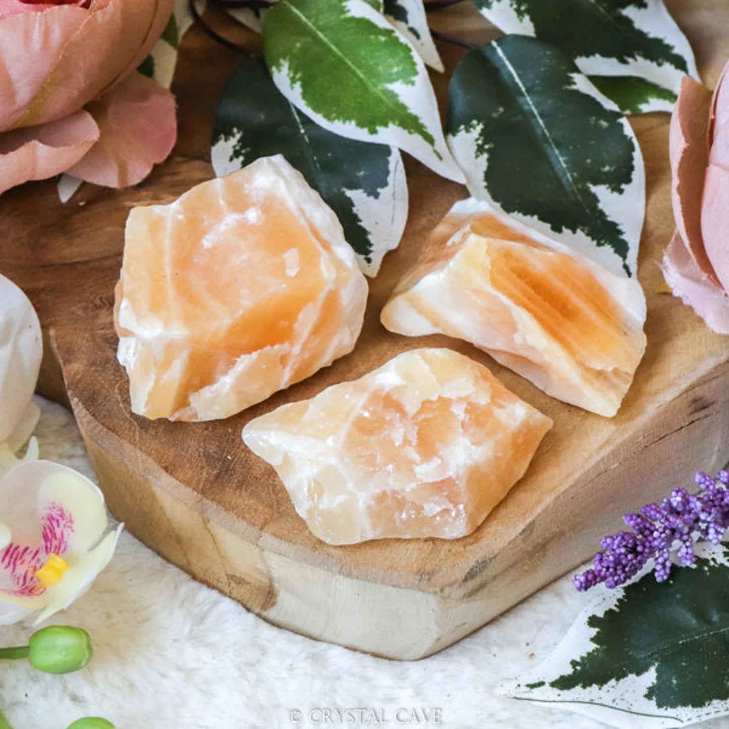 Orange Calcite - Raw