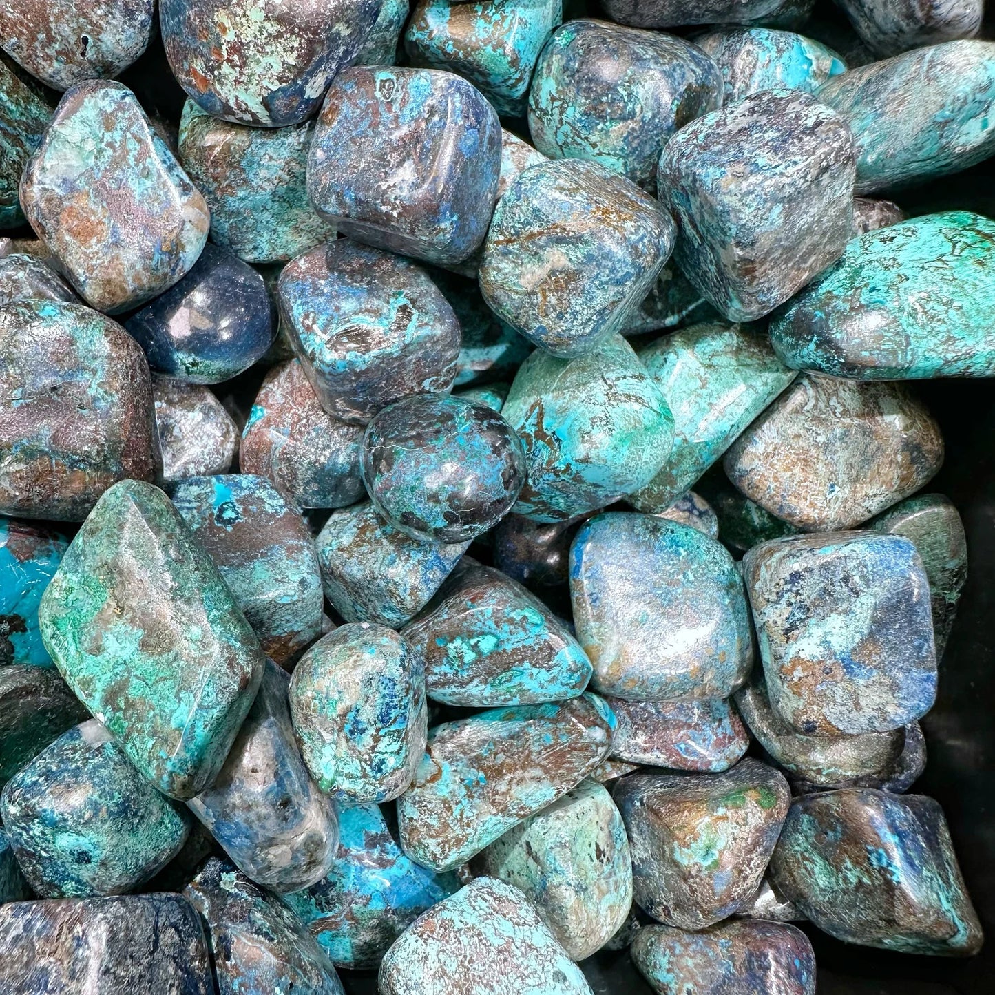 Shattuckite - Tumbled