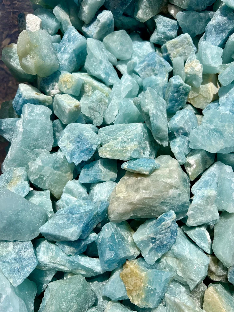 Raw Aquamarine