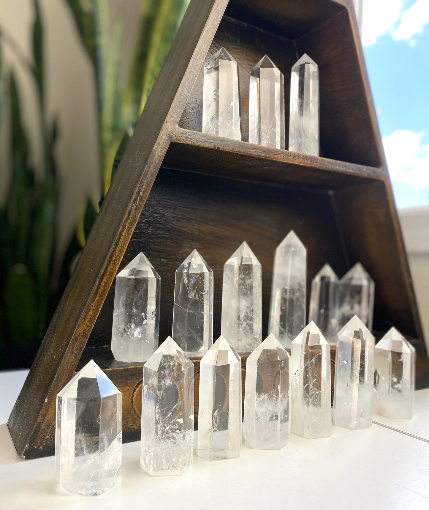 Clear Quartz - Tower