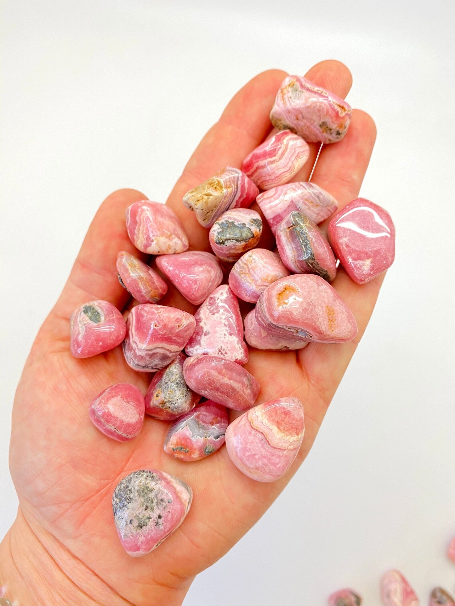 Rhodochrosite - Tumbled