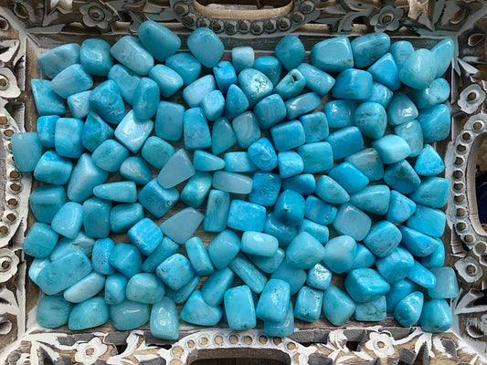 Blue Aragonite - Tumbled