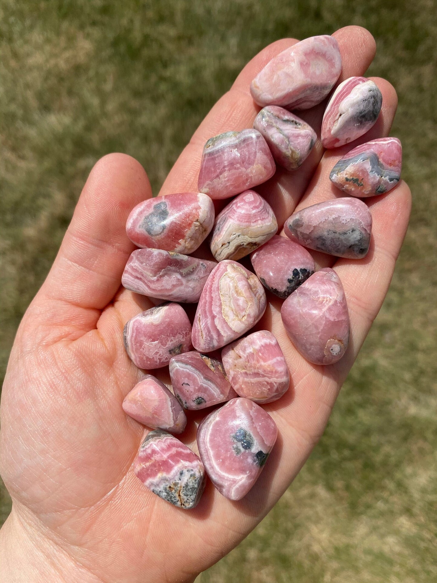 Rhodochrosite - Tumbled