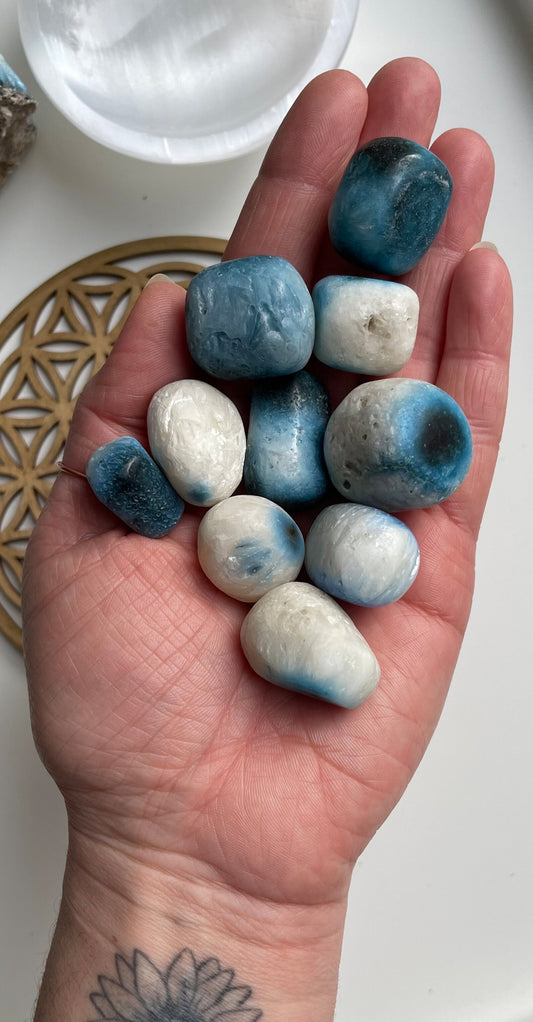 Nakaurite (Blue Ice) - Tumbled