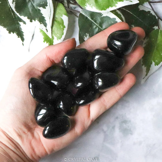 Black Obsidian - Tumbled
