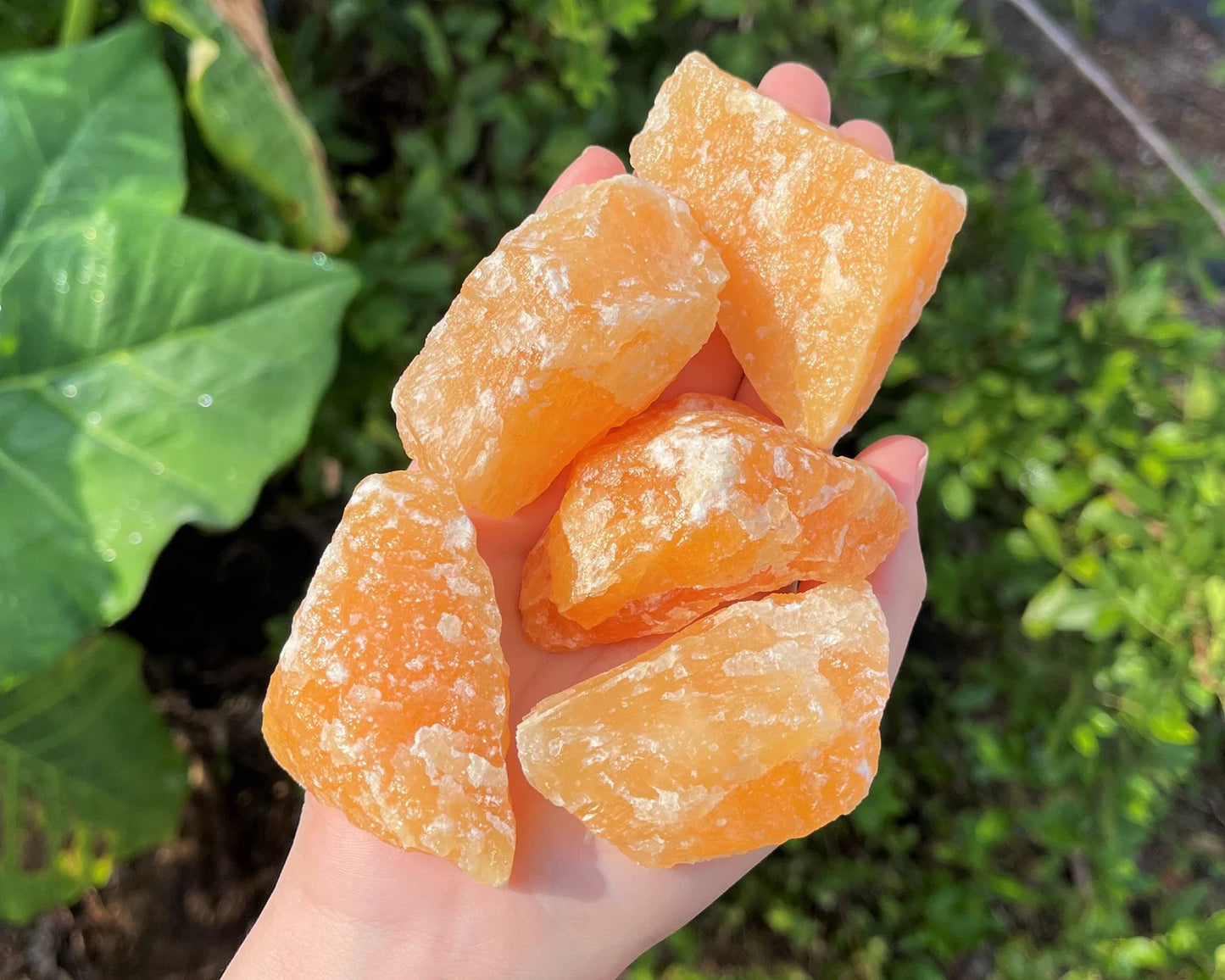 Orange Calcite - Raw