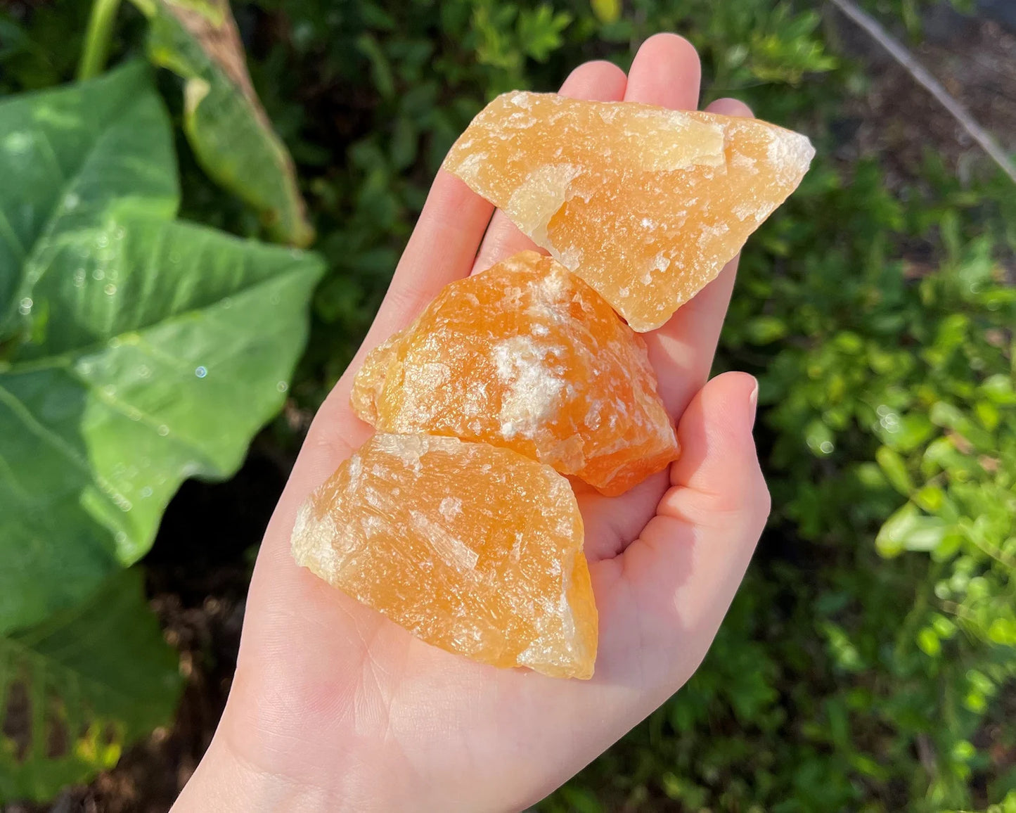 Orange Calcite - Raw