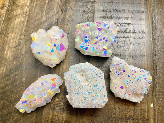 Angel Aura Quartz Cluster