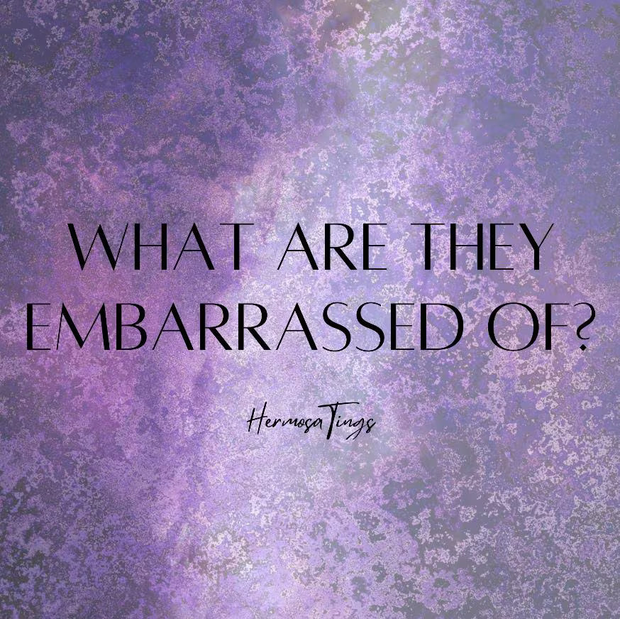 What Are They Embarrassed Of?
